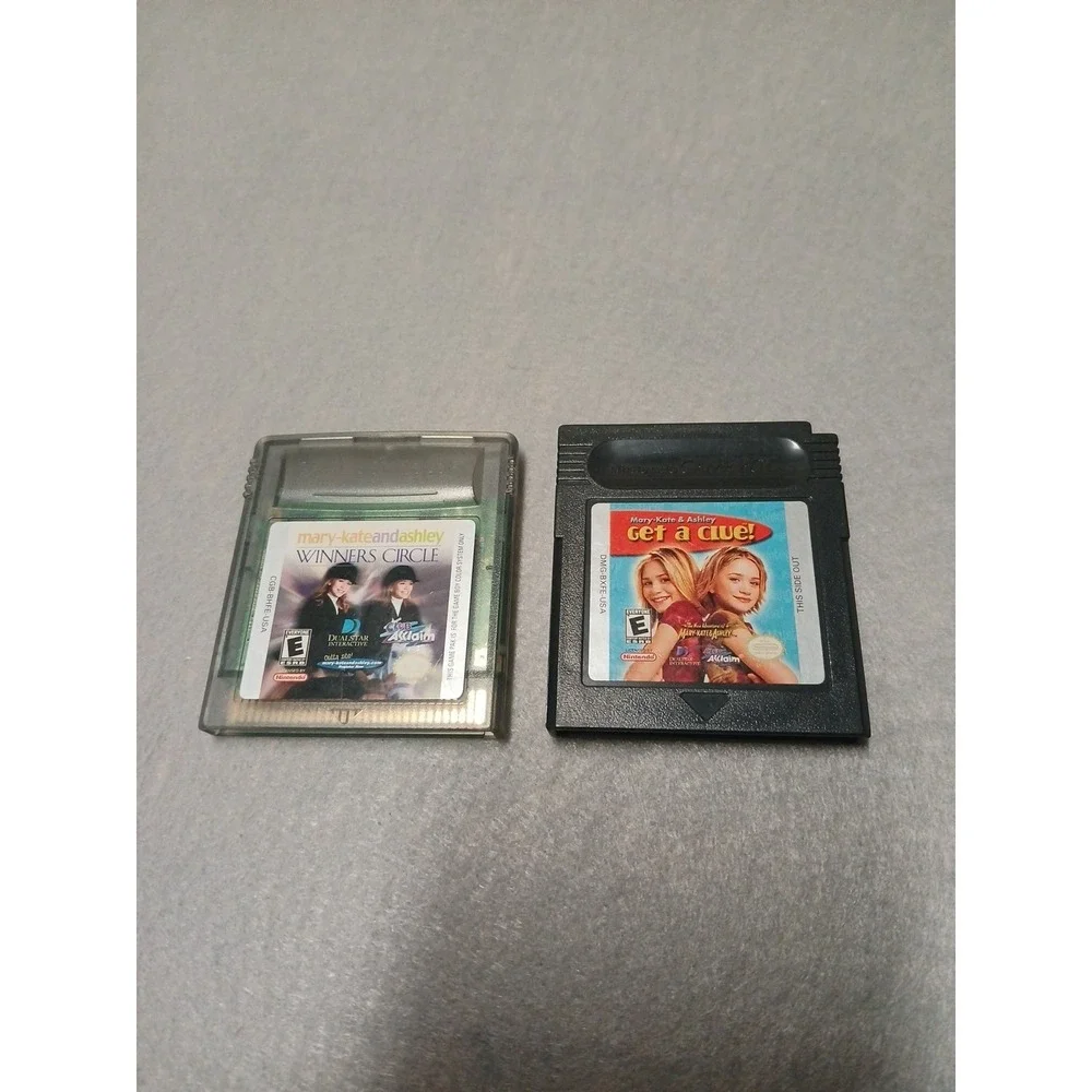 Mary Kate &‎ Ashley Get a Clue & Winners  Nintendo GameBoy Color Game Cartridges